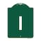 Signmission Designer Series Sign-Sign W/ Letter I, Green & White Aluminum Sign, 18" x 24", GW-1824-22948 A-DES-GW-1824-22948 - alternate 1